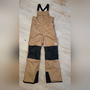 The North Face Tan and Black Jumpsuit